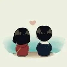 love couple dp animated